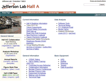 Tablet Screenshot of hallaweb.jlab.org