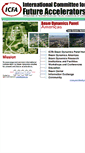 Mobile Screenshot of icfa-usa.jlab.org