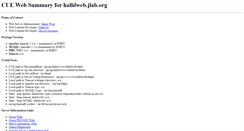 Desktop Screenshot of halldweb1.jlab.org